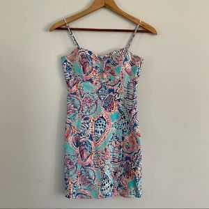 Lilly Pulitzer Petra dress shell me about it sz 0
